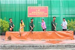 Khởi công xây nhà ở bán trú cho học sinh vùng cao